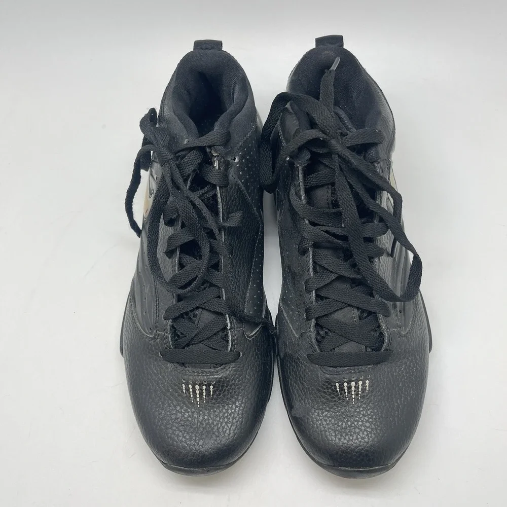 Nike Sneakers Boys 7Y Air Shox 415252-001 Black Basketball Athletic Shoes‎